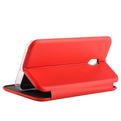 Чехол-книжка кожаный Fashion Case Slim-Fit для Samsung A3 (2017) Red Красный - фото 52072