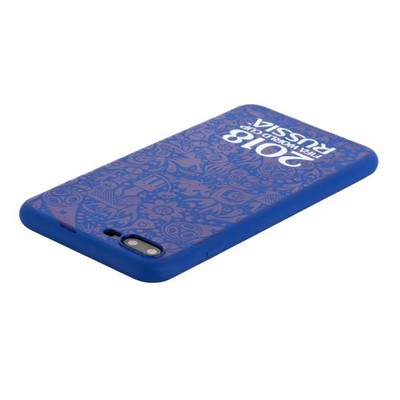 Чехол-накладка TPU Deppa D-103927 ЧМ по футболу FIFA™ Official Logotype для iPhone 8 Plus/ 7 Plus (5.5") Синий - фото 52200