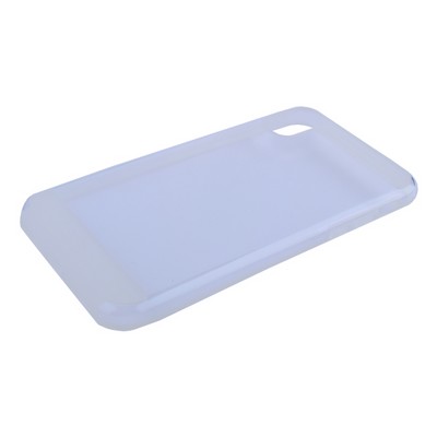 Чехол-накладка Black Rock Air Robust пластик прозрачный для iPhone XS/ X (5.8") силиконовый борт (800063) 1060ARR01 Белый - фото 52343