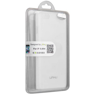 Накладка пластиковая Umku для iPhone 6s Plus/ 6 Plus (5.5) Soft-touch Белая - фото 55292