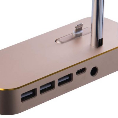 Док-станция&USB-концентратор COTECi Base (B18)MFI для Apple Watch & iPhone X/ 8 Plus/ 8 2in1 stand (CS7200-CEG) Золотистая - фото 53056 Док-станция&USB-концентратор COTECi Base (B18)MFI для Apple Watch & iPhone X/ 8 Plus/ 8 2in1 stand (CS7200-CEG) Золотистая - фото 53056