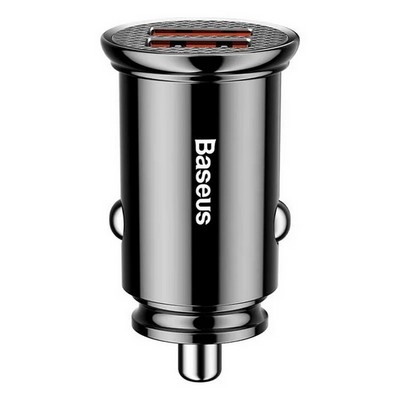 Разделитель автомобильный Baseus Dual QC3.0 Car Charger 30W (2USB: 5V & 4.5A) CCALL-YD01 Черный - фото 54732