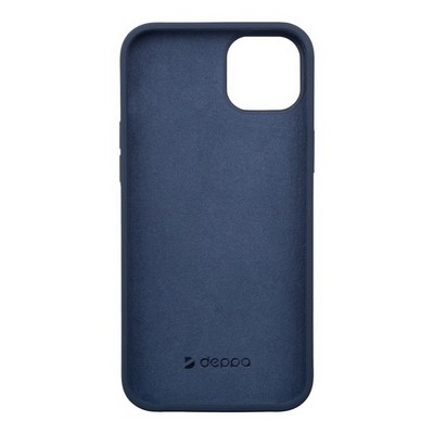 Чехол-накладка силикон Deppa Liquid Silicone Pro Case D-88342 для iPhone 14 Plus (6.7") Синий - фото 54967 Чехол-накладка силикон Deppa Liquid Silicone Pro Case D-88342 для iPhone 14 Plus (6.7") Синий - фото 54967