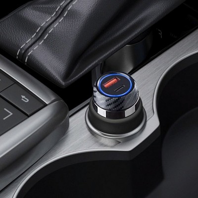 Разделитель автомобильный Deppa USB + Type-C: (PD/QC 3.0 D-11213 52Вт) Графитовый - фото 55134 Разделитель автомобильный Deppa USB + Type-C: (PD/QC 3.0 D-11213 52Вт) Графитовый - фото 55134