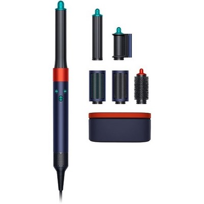 Стайлер Dyson Airwrap Complete Long HS05 Prussian Blue/Topaz Orange (синий/оранжевый) - фото 58372