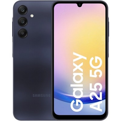Samsung Galaxy A25 5G 6/128GB, Dual nano SIM, темно-синий - фото 58580