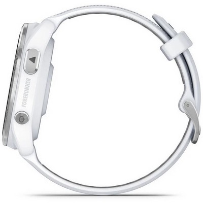 Garmin Forerunner 965 Amoled Silver wt White Band (010-02809-11) - фото 82003