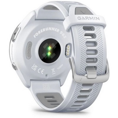 Garmin Forerunner 965 Amoled Silver wt White Band (010-02809-11) - фото 82004