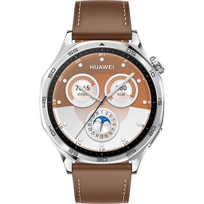 Huawei Watch GT 5 46 mm Brown ремешок из кожи - фото 66042 Huawei Watch GT 5 46 mm Brown ремешок из кожи - фото 66042