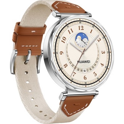 Huawei Watch GT 5 41mm Brown плетеный ремешок - фото 66067