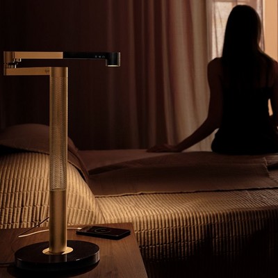 Настольный светильник Dyson Solarcycle Morph Desk Black/Brass (черный/латунь) - фото 73621