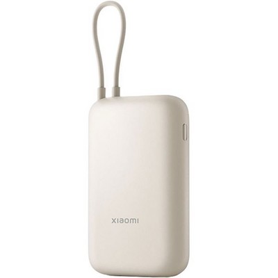 Внешний аккумулятор Xiaomi Power Bank 10000mAh (Integrated Cable) Tan - фото 73830