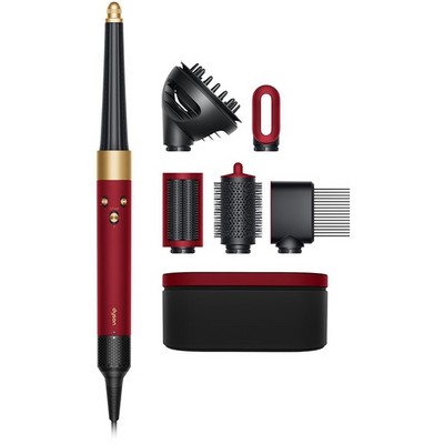 Стайлер Dyson Airwrap i.d. Long HS08 Curly+Coily Red Velvet/Gold (красный/золото) - фото 74784
