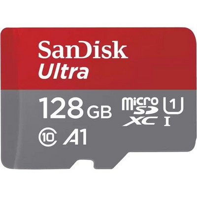 Флэш-карта MicroSDXC Sandisk Ultra 128Gb speed up to 140 - фото 76399