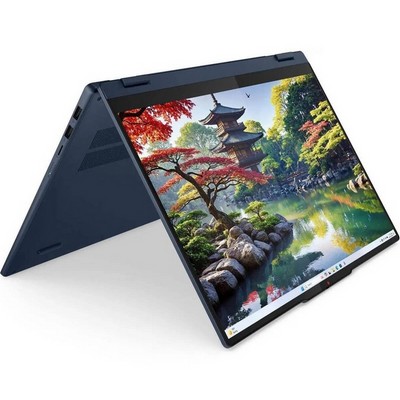 Lenovo IdeaPad 5i 2-in-1 16 83KS0012US (Intel Ultra 7 255U 3800MHz/16Gb/1024Gb SSD/1920x1200/Touch/Intel Iris Xe) Синий - фото 78299
