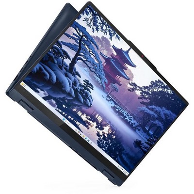 Lenovo IdeaPad 5i 2-in-1 16 83KS0012US (Intel Ultra 7 255U 3800MHz/16Gb/1024Gb SSD/1920x1200/Touch/Intel Iris Xe) Синий - фото 78301
