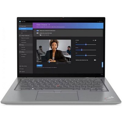 Lenovo ThinkPad T14 Gen 4 21HD0028US (Intel Core i5 1335U 3400MHz/16Gb/512Gb SSD/1920x1200/Touch/Intel Iris Xe) Серый - фото 78324