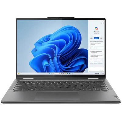 Lenovo Yoga 7 2-in-1 14AHP9 83DK000FUS (AMD Ryzen 5 8640HS 3500MHz/16G/512G SSD/1920x1200/Touch/AMD Radeon 780M) Серый - фото 78342
