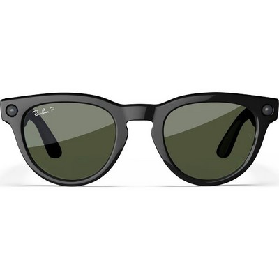 Ray-Ban Headliner Shiny Black/ Green Polarized M/L - фото 78897