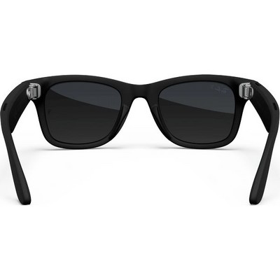 Ray-Ban Wayfarer Matte Black/ Gradient Graphite Polarized M/L - фото 78971