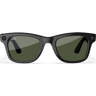Ray-Ban Wayfarer Shiny Black/ Green M/L - фото 78987 Ray-Ban Wayfarer Shiny Black/ Green M/L - фото 78987