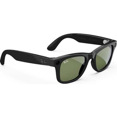 Ray-Ban Wayfarer Shiny Black/ Green M/L - фото 78988 Ray-Ban Wayfarer Shiny Black/ Green M/L - фото 78988
