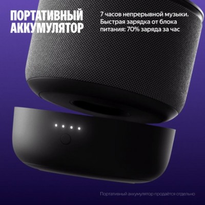 Яндекс Станция Мини 3 Про с Алисой, Zigbee, серый - фото 79638 Яндекс Станция Мини 3 Про с Алисой, Zigbee, серый - фото 79638