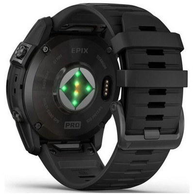 Garmin Epix Pro Gen 2 Sapphire (51mm) Carbon Gray Titanium with Black Band (010-02804-01) - фото 81773