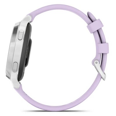 Garmin LILY 2 Active Silver with Purple Jasmine Silicone Band (010-02891-01) - фото 81929