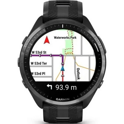 Garmin Forerunner 965 Amoled Black wt Black Band (010-02809-10) - фото 82327