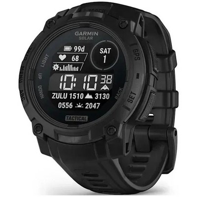 Garmin Instinct 3 45mm Solar TACTICAL Black (010-02934-50) - фото 82471