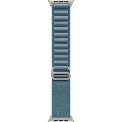 Apple Watch Ultra 3, 49 mm, Natural S/M/L Alpine Loop Light Blue - фото 83570