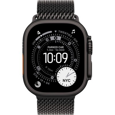 Apple Watch Ultra 3, 49 mm, S/M/L Black Titanium Milanese Loop - фото 83626 Apple Watch Ultra 3, 49 mm, S/M/L Black Titanium Milanese Loop - фото 83626