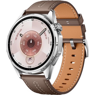 Huawei Watch GT 6 46 mm Grey Composite Leather Strap - фото 84524