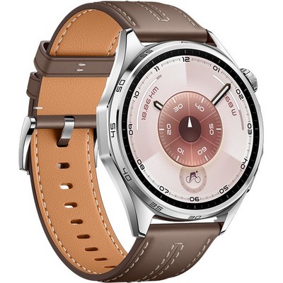 Huawei Watch GT 6 46 mm Grey Composite Leather Strap - фото 84564 Huawei Watch GT 6 46 mm Grey Composite Leather Strap - фото 84564