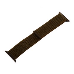 Ремешок COTECi W17 Magic Tape Band (WH5225-GLL-40) для Apple Watch 40мм/ 38мм Olive Green Оливковый