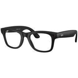 Ray-Ban Wayfarer (Gen 2) RW4012 Matte Black/ Clear lenses Size L (53mm)
