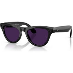 Ray-Ban Skyler (Gen2) RW4014 Shiny Black/Transitions Amethyst lenses Size M (52mm)