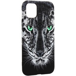 Чехол-накладка силикон MItriFON для iPhone 14 Pro (6.1") 0.8мм с флуоресцентным рисунком "Мопсы"