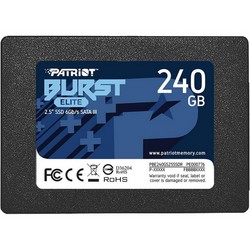 Накопитель 2.5" SSD SATA3 240Гб Patriot Memory Burst Elite ( PBE240GS25SSDR )