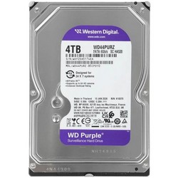 Жесткий диск 3.5" SATA3 4Тб WD Purple 5400rpm 256mb ( WD44PURZ )