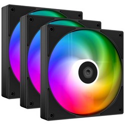 Вентилятор 120мм ID-Cooling AS-120-ARGB-K Trio 3-Pack PWM Black Ret