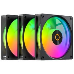 Вентилятор 120мм Ocypus Gamma F12 Elite BK ARGB 3 in 1 (3-Pack)