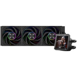 Водяная система охлаждения PcCooler DT360 ARGB Display BK Black S115x/1700/1851/1954, AM4/AM5 4-pin ( DT360 ARGB Display BK )