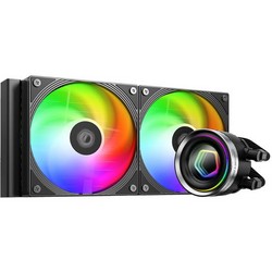 Система водяного охлаждения ID-Cooling FX240 Infinity ARGB Black S1150/1155/S1156/1151/1200, S1700/1851, AM4/AM5 ( FX240 Infinity ARGB Black )