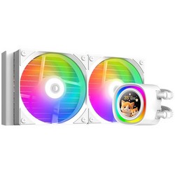 Система водяного охлаждения ID-Cooling FX240 LCD White ARGB S1150/1155/S1156/1151/1200, S1700/1851 AM4/AM5 ( FX240 LCD White )