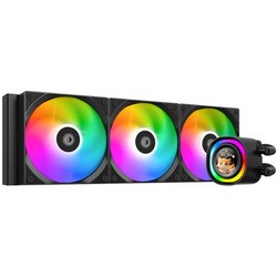Система водяного охлаждения ID-Cooling FX360 LCD Black ARGB S1150/1155/S1156/1151/1200, S1700/1851, AM4/AM5 ( FX360 LCD )