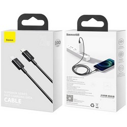 Дата-кабель Baseus Superior Series Fast Charging Data Cable Type-C - Lightning 20W (CATLYS-A01) 1.0м Черный