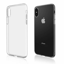 Силиконовый чехол для Apple iPhone X/Xs Прозрачный