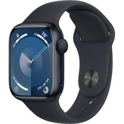 Apple Watch Series 9 GPS 41mm S/M/L Midnight Aluminium (тёмная ночь)